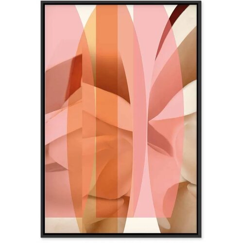  Slika - Floral Kaleidoscope (1 Part) Vertical 40x60 Slike