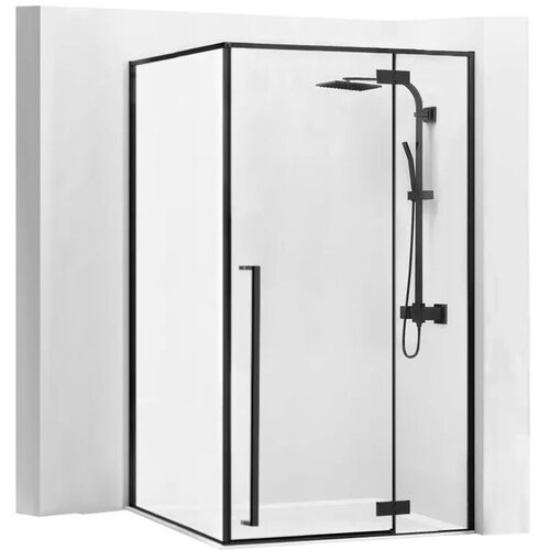Rea Tu&amp;scaron; kabina Fargo 80x100 Crna mat Slike