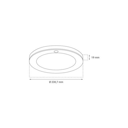 Greentech led plafonjera sa senzorom 18w 3/1 ( ELS-802 ) Cene