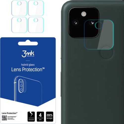 3mk 4x Staklo za kameru za Google Pixel 5A 5G - Prozirna Cijene