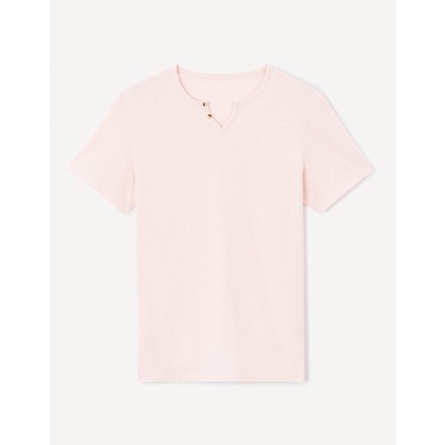 Celio Cotton T-shirt Jenecko - Men's Cene