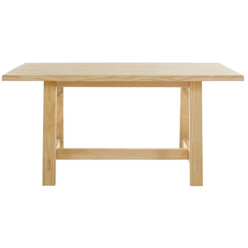 St&amp;oslash;raa Blagovaonski stol od masivnog bora u prirodnoj boji 90x160 cm Derby &amp;ndash; Slike