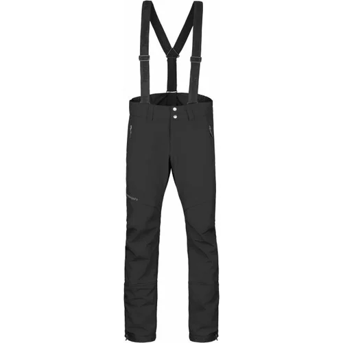 HANNAH RUFIO Muške skijaške softshell hlače, crna, veličina