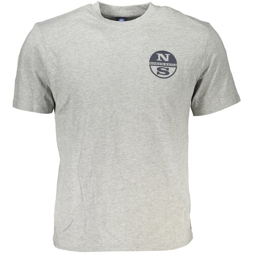 North Sails MEN&amp;amp;#39;S SHORT SLEEVED T-SHIRT GRAY Slike