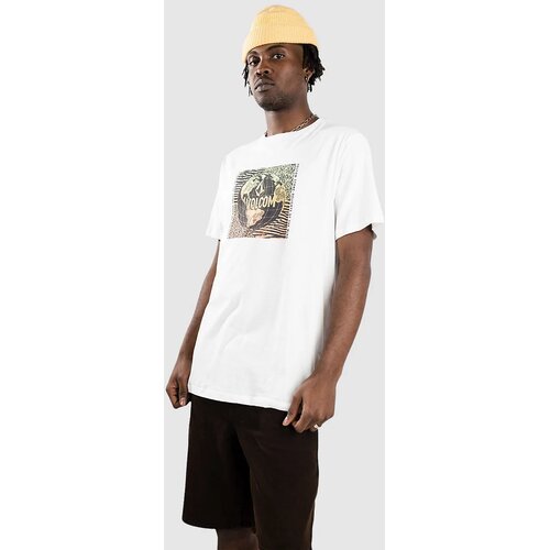 Volcom Earthtrippin Fty T-shirt off white Cene