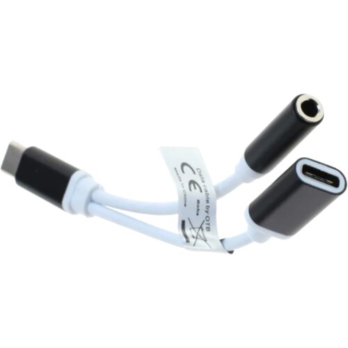  Adapter Type-C na Type-C + 3.5mm jack Cene
