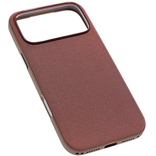  Maska za iPhone 17 Pro Max 6.9 braon Magsafe TechWoven Slike
