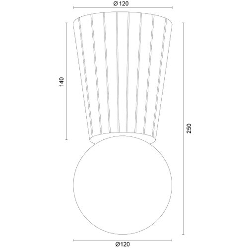  Argon 8974 - Stropno svetlo za kupatilo VOLANTE 1xG9/6W/230V IP44 prečnik 12 cm braon Slike