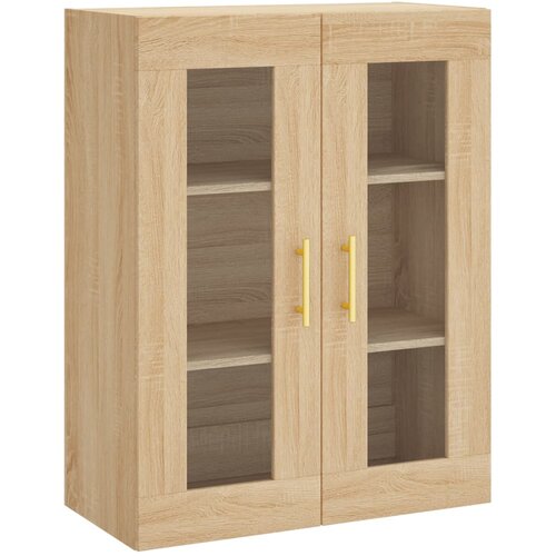 Visoka komoda hrasta sonome 69,5x34x180cm od konstruiranog drva Slike