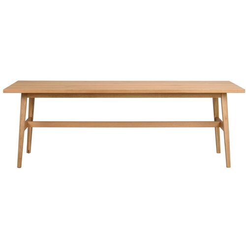 Rowico Blagovaonski stol u dekoru hrasta u prirodnoj boji 100x220 cm Plainfield – Cijene