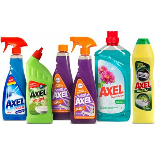 Axel set proizvoda za čišćenje kupatila 8606003132377 Slike