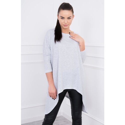 Kesi Oversize blouse light grey Slike