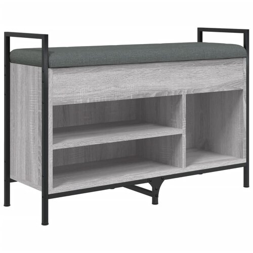 vidaXL Klop za čevlje siva sonoma 85,5x32x57,5 cm inženirski les, (21060493) Cene