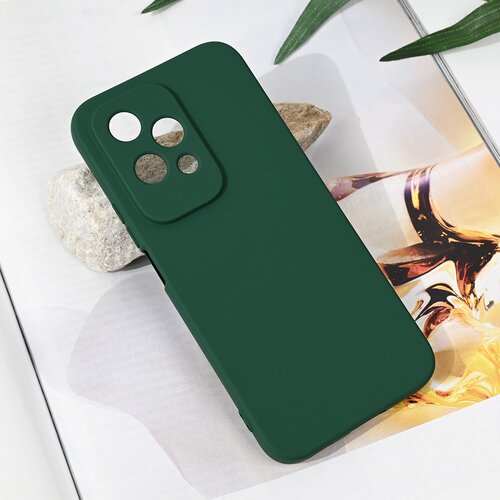 Teracell maska soft velvet za honor 200 lite tamno zelena Cene