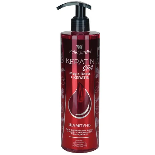 Belle Jardin Šampon za kosu „Magični koren i Keratin“ Keratin Spa 400ml