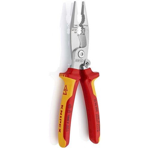 Knipex električarska kle&amp;scaron;ta sa 6 funkcija 1000V VDE 13 96 200 13 96 200 Slike