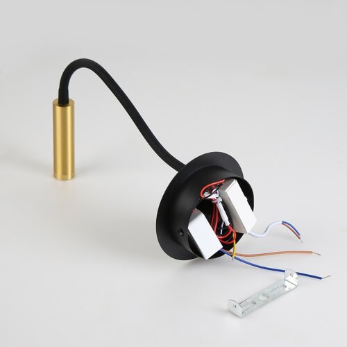  Brilagi -LED Fleksibilna zidna lampa sa USB portom MAYA LED/3W/230V crna/zlatna Slike
