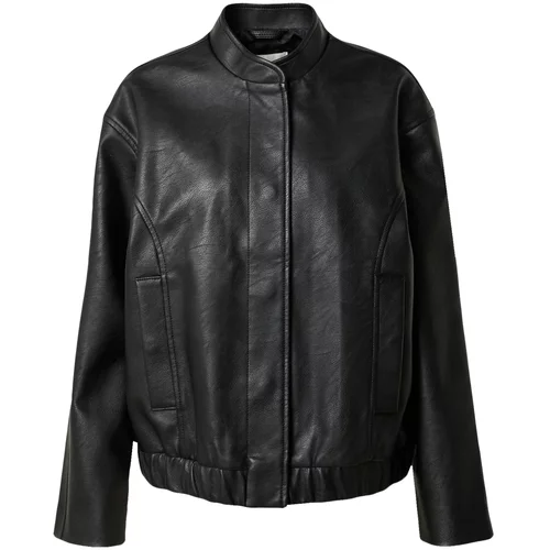 Abercrombie & Fitch Prehodna jakna 'CLASSIC' črna