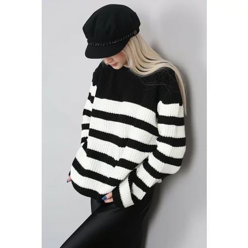 Madmext Sweater - Black - Regular fit