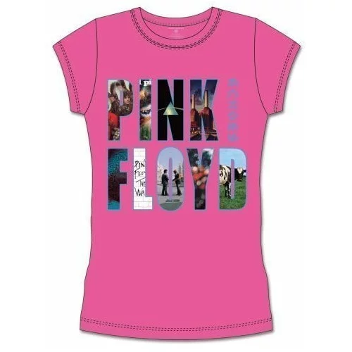 Pink Floyd majica Echoes Album Montage Pink S Roza