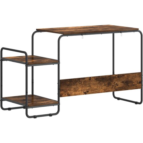  Stol s pohranom Dimljeni hrast 131.5 x 50 x 75.5 cm Slike