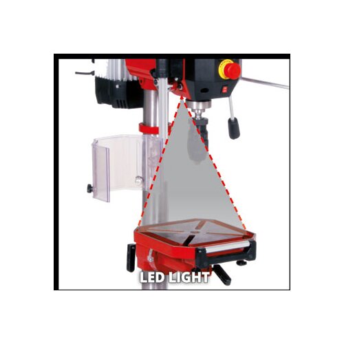 Einhell Namizni vrtalni stroj TE-BD 750 E (750 W, 450&amp;ndash;2.500 vrt./min, dolžina raztega vrtalne glave: 3&amp;ndash;16 mm) Slike