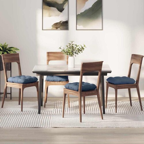  Jastučići za sjedenje 4 pcs Plava 40 x 40 cm Kordura tekstil Cijene