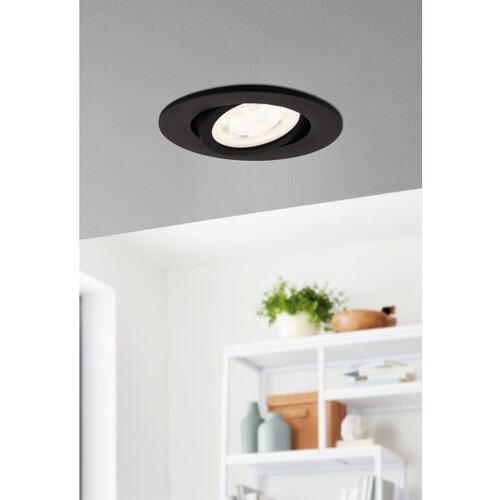 Eglo ugradbeni spot Saliceto-Z 99669, LED 4,7 W RGB, &amp;Oslash; 8,8 cm, crna Slike
