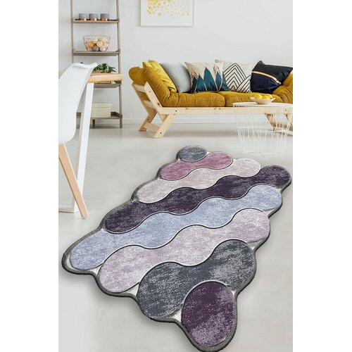 Conceptum Hypnose Carpet Circle, 80x120cm, ljubičasta Cene