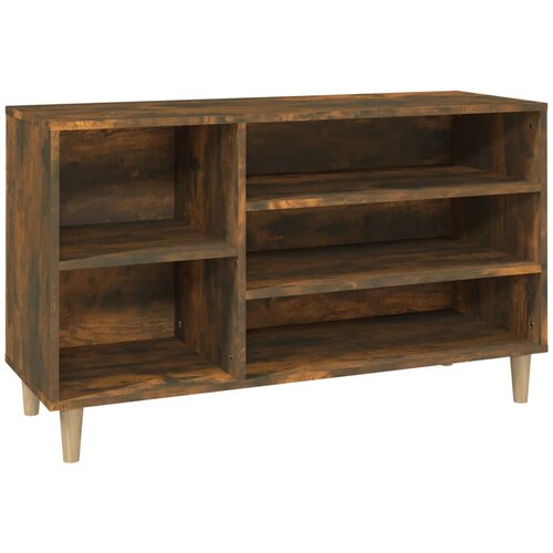 Maison Chic Omarica za obutev - Kopa za čevlje dimljeni hrast 102x36x60 cm inženirski les, (21777916) Cene