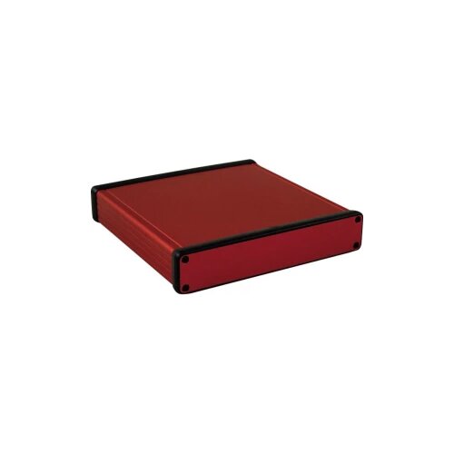  Profilno kućište, aluminij, crvena boja 160 x 165 x 30.5 Hammond Electronics 1455R1601RD 1 kom. Cijene