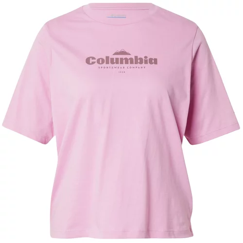 Columbia Tehnička sportska majica 'North Cascades' ljubičasta / crna