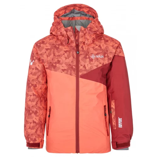 Kilpi SAARA-JG DARK RED girls' ski jacket