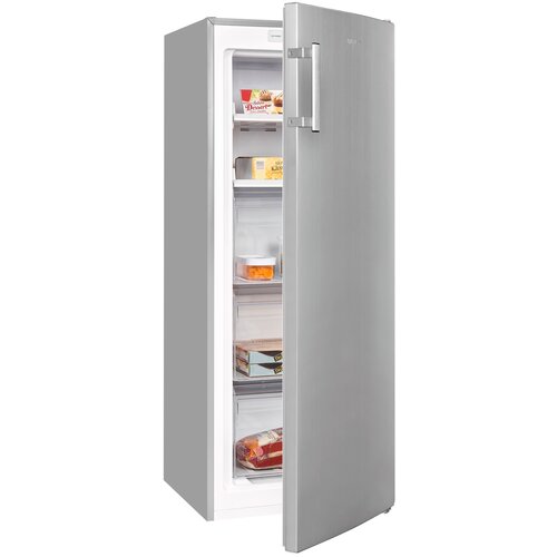 EXQUISIT GS231-NF-H-040C zamrzovalna z omara inox videzom 143 cm, NoFrost 161 prostornina litrov Cene