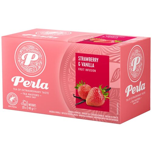 Perla Caj jagoda&vanila 40g Cene