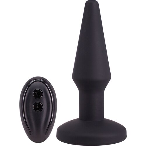 SevenCreations Auto Inflate Anal Plug Black Slike