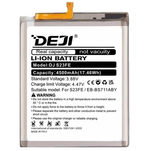  Baterija DEJI za Samsung S23 FE EB-BS711ABY (4500 mAh) Cene