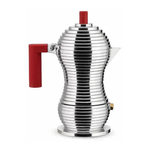 Alessi pulcina Red 3 Cups - Moka Pot Cene