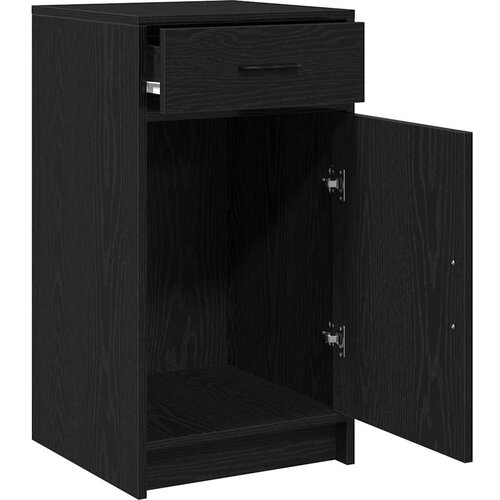  Kreveta Crni hrast 40 x 40.5 x 75 cm Konstruirano drvo Slike