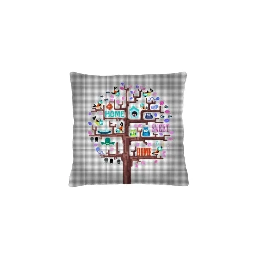 Bertoni Home Unisex's Square Pillow Sweet Home