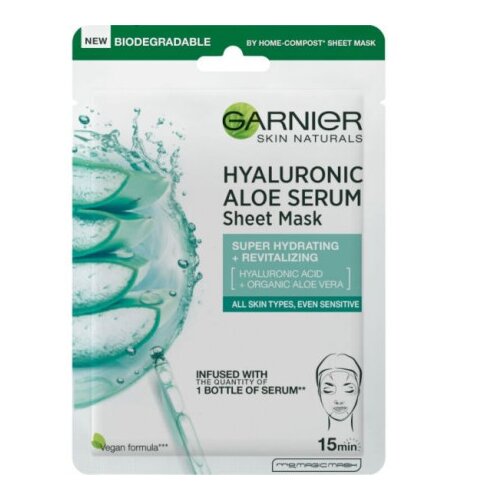 Garnier skin naturals hyaluronic aloe hidratantna i hranjiva platnena maska 1 kom Cene