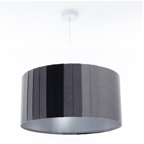  Luster na sajli STRIPES 1xE27/60W/230V, prečnik 40 cm, siv Cene