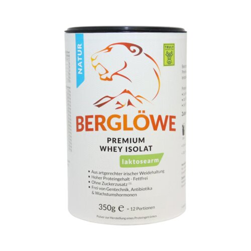 Bergl&amp;ouml;we Premium Whey Isolat Natur - 350 g Slike