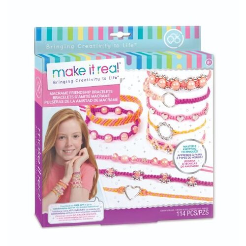 MAKE IT REAL Narukvice prijateljstva Macrame Cene