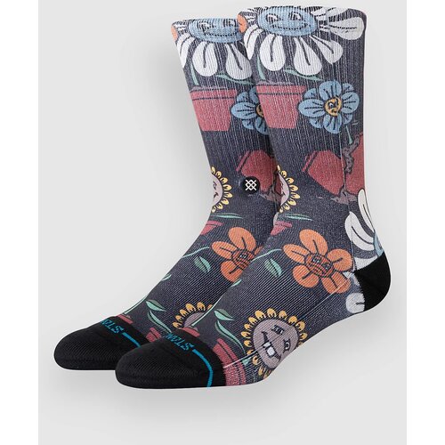 Stance Planted Crew Nogavice black Cene