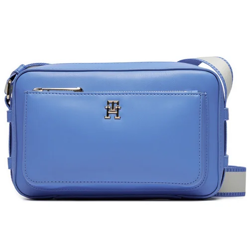 Tommy Hilfiger Ročna torba Iconic Tommy Camera Bag AW0AW15991 Blue Spell C30