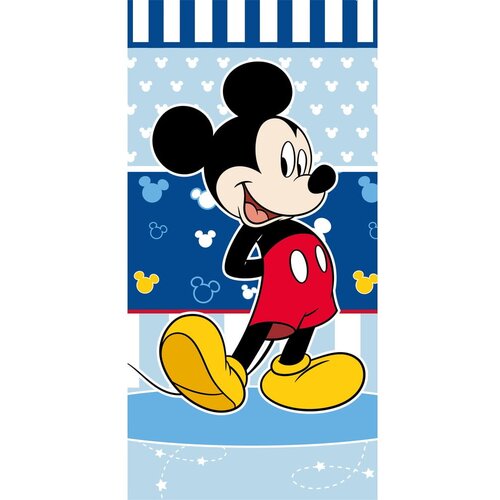 Jerry Fabrics Plavi dječji ručnik od frotira 70x140 cm Mickey – Cijene