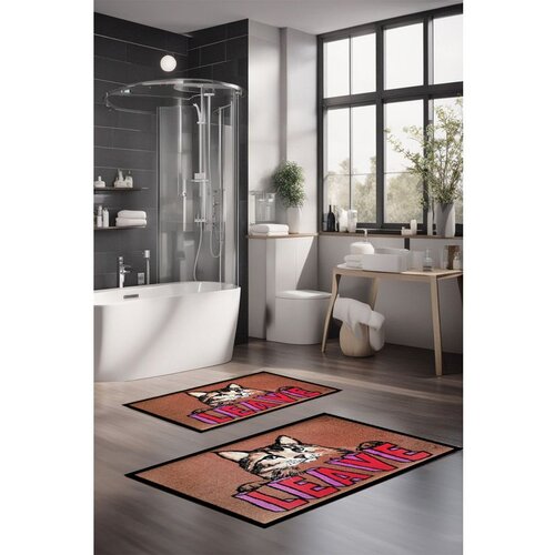  CT-5295 multicolor bathmat set (2 pieces) Cene