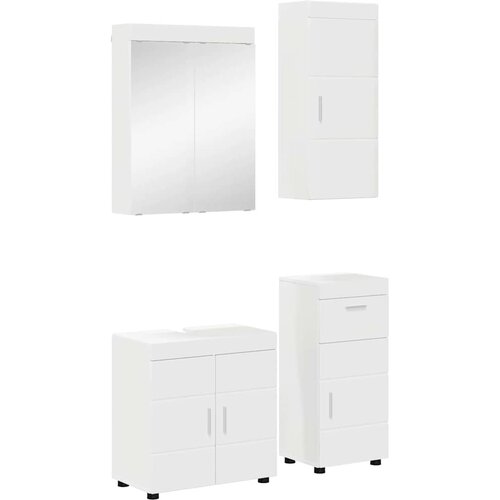  Set namještaja za kupaonicu TULUM 4 pcs Bijelo 60 x 34 x 63 cm Cene