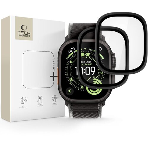 TECH-PROTECT KALJENO STEKLO ZA APPLE WATCH ULTRA 1 2 3 49 MM, PAKIRANJE PO 2 KOSA, (5000336496) Slike